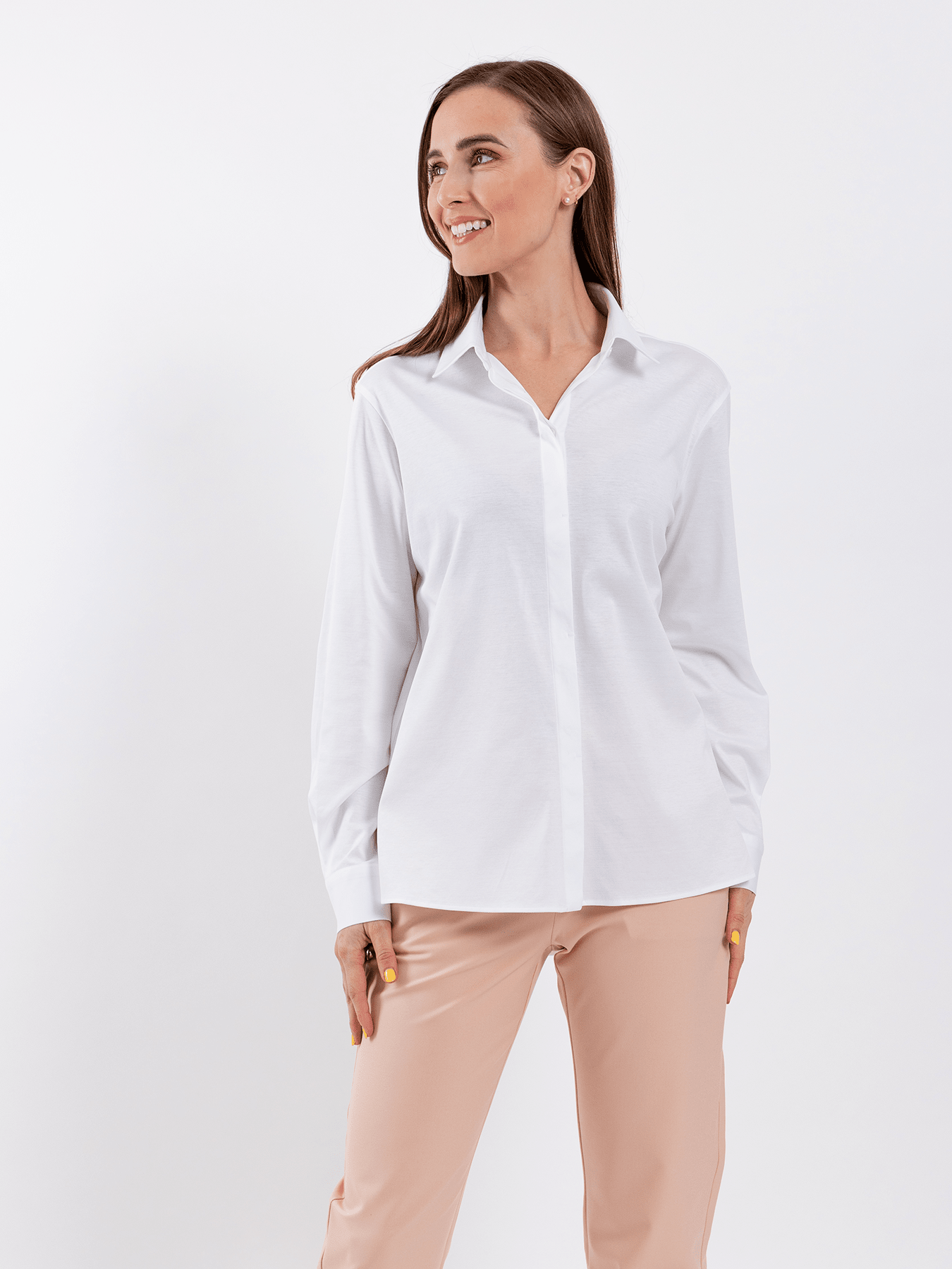 Women's Shirt Be Lenka Essentials - White - Barefoot Shoe Store