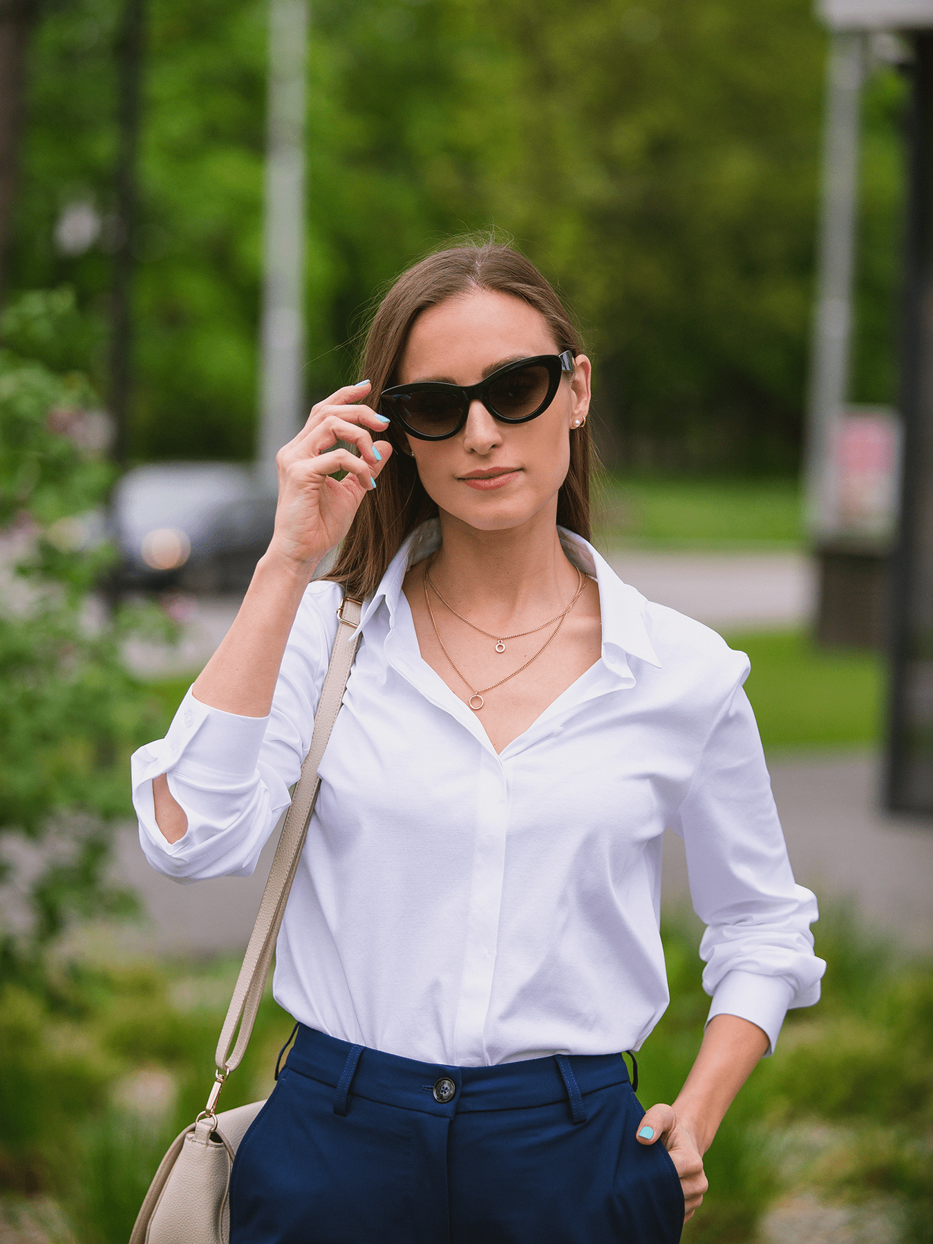 Women's Shirt Be Lenka Essentials - White - Barefoot Shoe Store