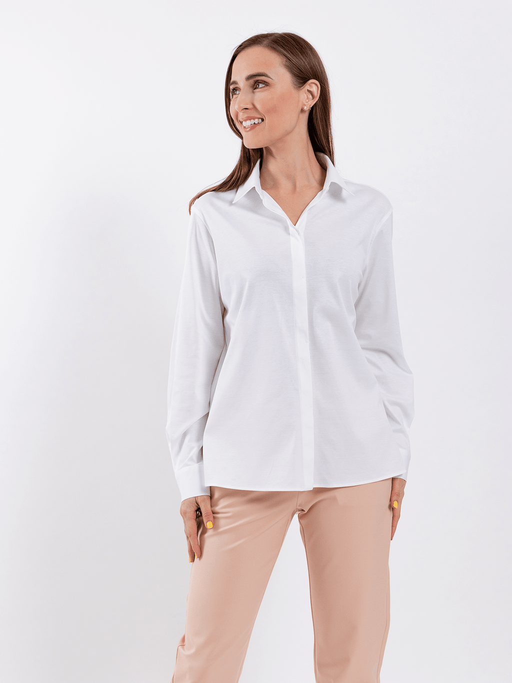 Women's Shirt Be Lenka Essentials - White - Barefoot Shoe Store