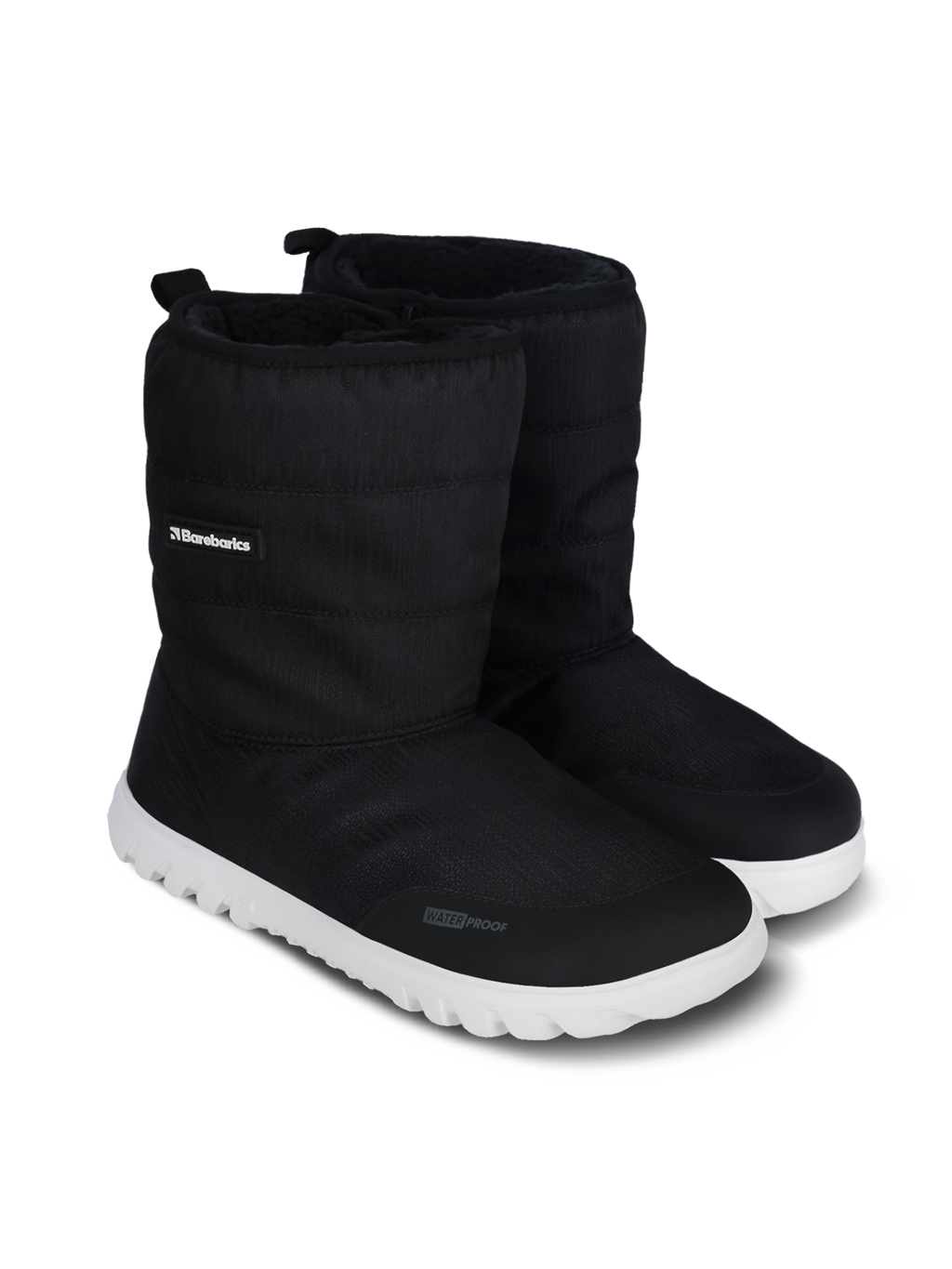 Barefoot Winter Boots Barebarics PolarStride - Black