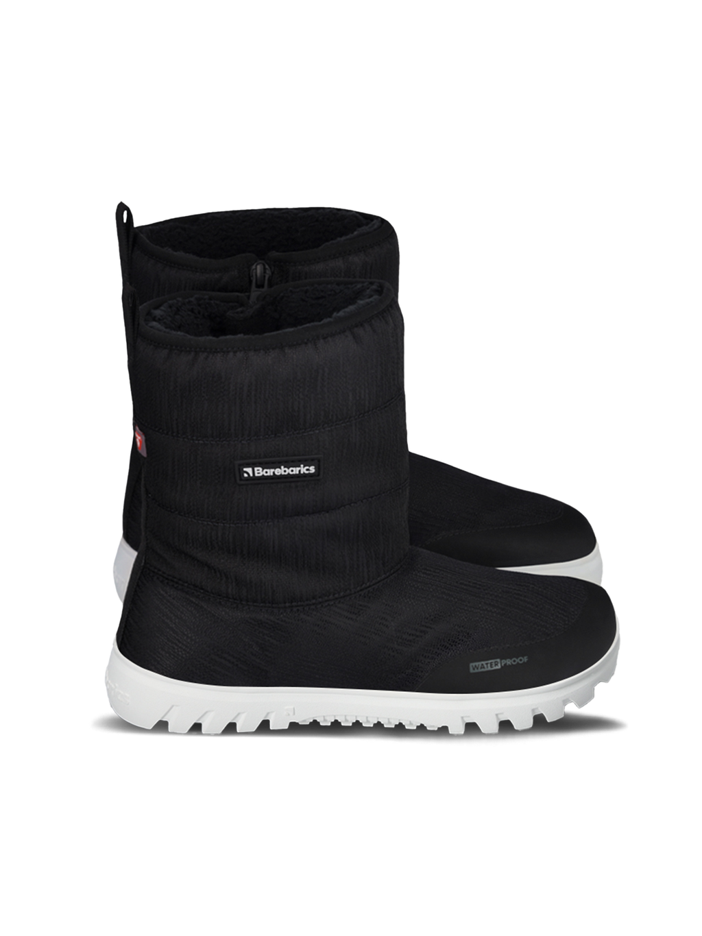 Barefoot Winter Boots Barebarics PolarStride - Black