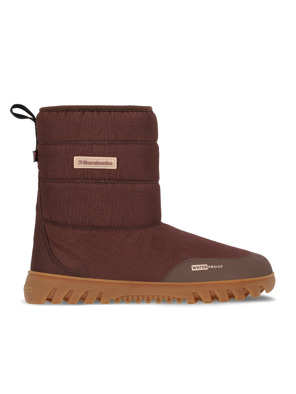Barefoot Winter Boots Barebarics PolarStride - Copper Brown