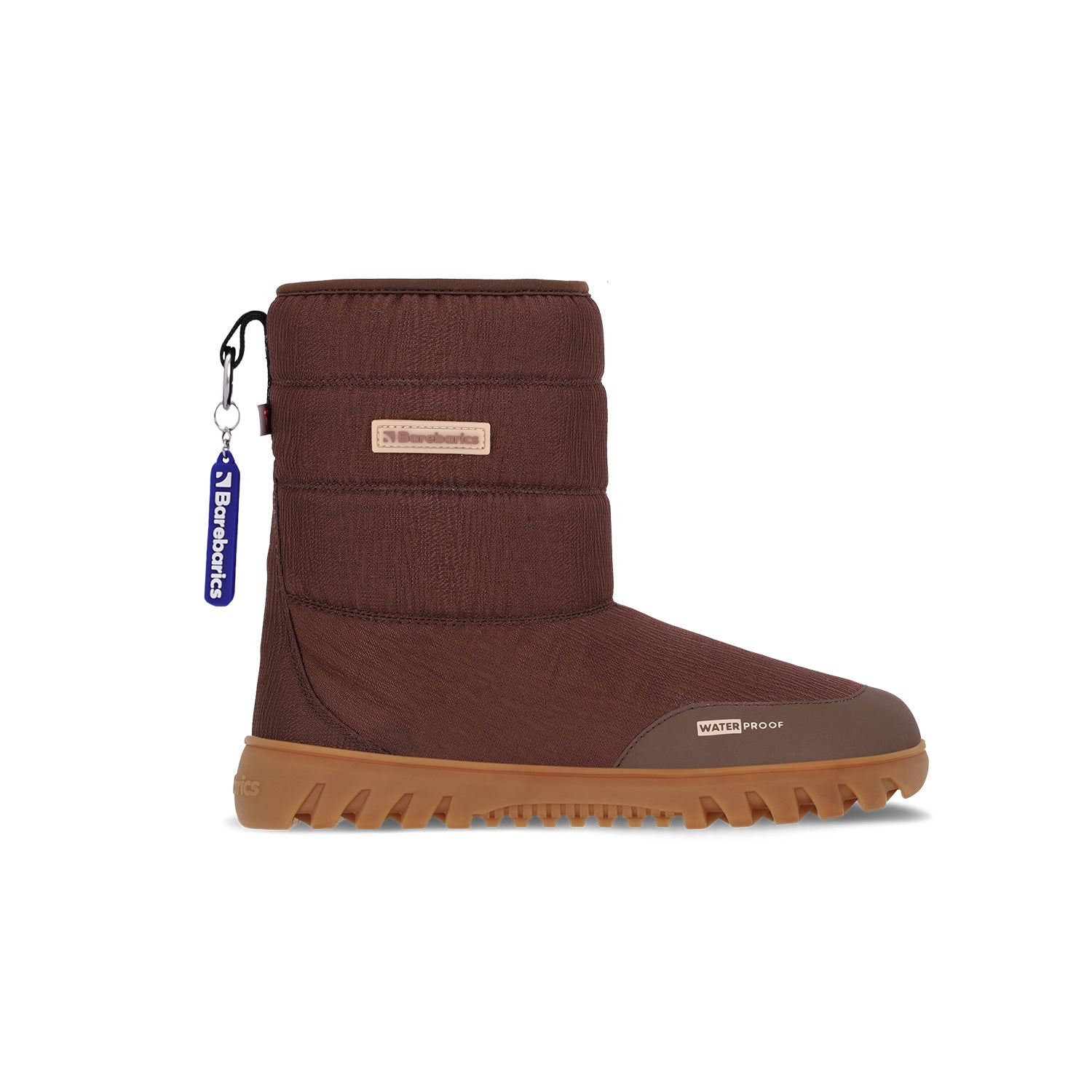 Barefoot Winter Boots Barebarics PolarStride - Copper Brown